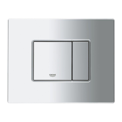 GROHE Even bedieningspaneel dual flush 2 knops chroom