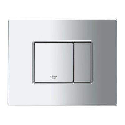GROHE Even bedieningspaneel dual flush 2 knops chroom OUTLET