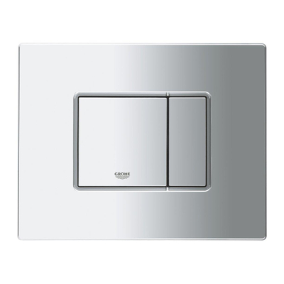 Grohe Even Bedieningsplaat - dualflush - 2-knops - chroom