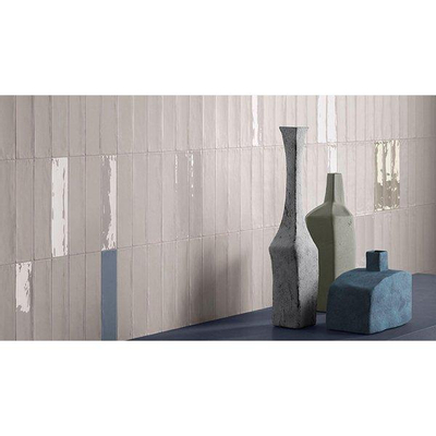 ÉCHANTILLON Ceralto Ivarno Grain Carrelage mural 6x24cm 10mm Blu Avio