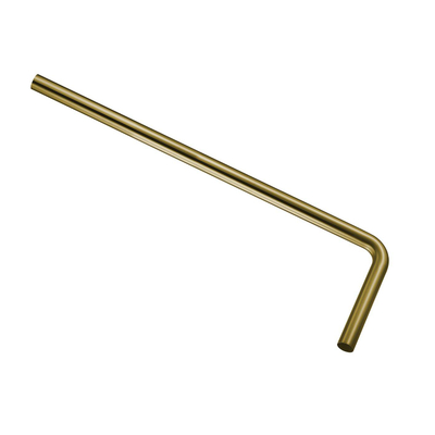 Riko Vloerbuis 75 x 22 x 3,2 cm geborsteld messing
