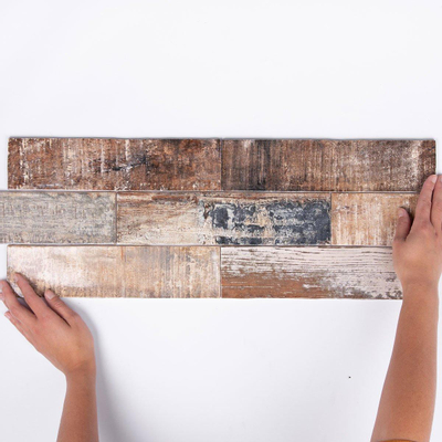 Cifre Ceramica Colonial Carrelage mural - 7,5x30cm - Rectangulaire - 8,6mm - Nature mat