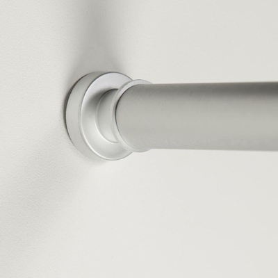 Sealskin Seallux Barre de douche diamètre 28mm ajustable de 125cm à 220cm aluminium mat