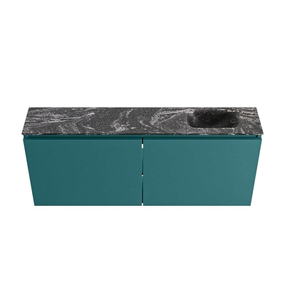 MONDIAZ TURE-DLUX meuble WC 120 cm Smag. EDEN lavabo Lava position droite. Sans trou de robinet.