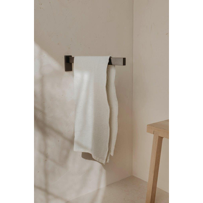 Zack LINEA Porte-serviette - 42 cm - simple - graphite