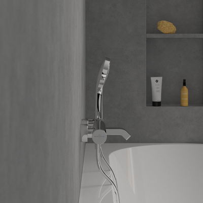 Villeroy & Boch Dawn 1 greeps badkraan - hoogglans chroom