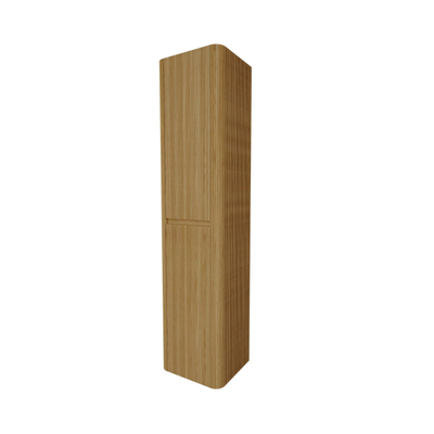 Royal Plaza Terra Edge Armoire haute - 40x35x170cm - nervuré - sandwood (chêne clair)