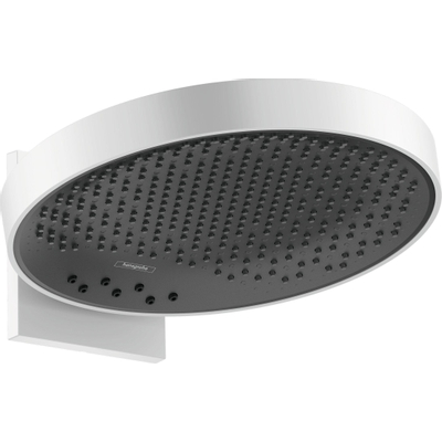 Hansgrohe Rainfinity PowderRain pomme de douche Ø36cm 3 jets avec bras de douche inclinable verticalement 10-30° mat blanc