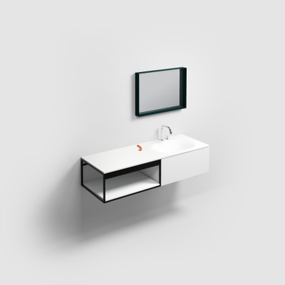 Clou Frame planchet 66.8x50.3cm inleg Aluite wit