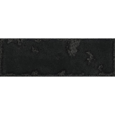 Colorker Enjoy Decor-strip - 10x30cm - 8mm - gerectificeerd - Porcellanato - Black (Zwart)