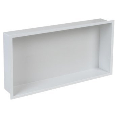 Plieger Inbox inbouwnis met flens 60x30x7.5cm waterproof RVS