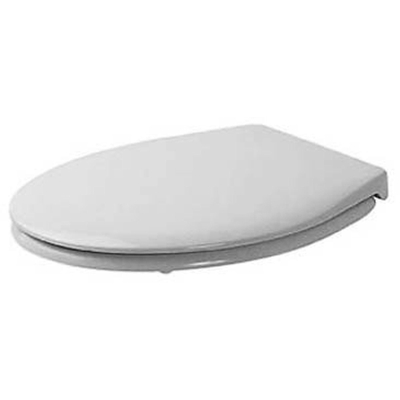 Duravit Duraplus WC-zitting - 38.2x32.6x5cm - kunststof - wit glanzend