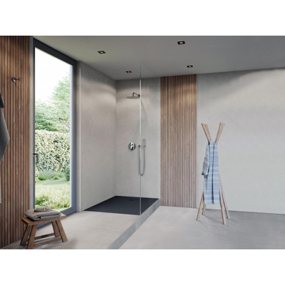 Duravit Sustano Douchebak - 140x80x3cm - Rechthoek - DuraSolid Antraciet mat