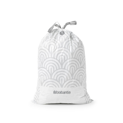 Brabantia PerfectFit Sacs poubelle - fermeture à cordon - code H - 50-60L - 10 pièces