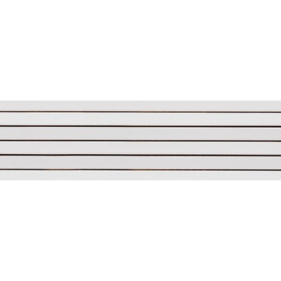 Vtwonen Tegels Rib Wandtegel - 13.4x45cm - 9.0mm - Blanco multitono