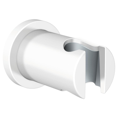 GROHE Rainshower Handdouchehouder - niet verstelbaar - ronde rozet - moon white