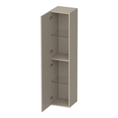 BRAUER Trust badkamerkast - 160x35x35cm - excl. opbouwgrepen met 2 deuren links- of rechtsdraaiend mat beige