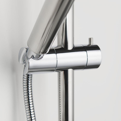 Tiger Boston Mécanisme coulissant diamètre 25 mm acier inoxydable poli