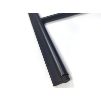 Saniclass Dual Glaswisser - inclusief haak - mat zwart