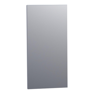 BRAUER Alu Spiegel - 40x80cm - zonder verlichting - rechthoek - aluminium