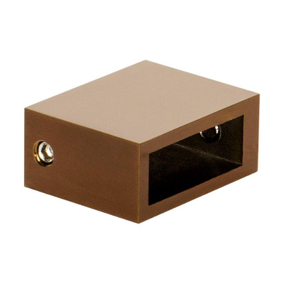 BRAUER Void inloopdouche helder glas 100x200 incl. glascoating PVD koper geborsteld
