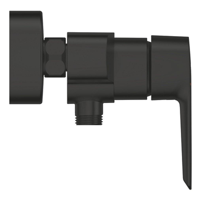 Grohe Start Douchekraan - met glijstangset - HOH 15cm - matte black (zwart)