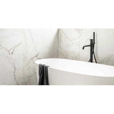 Vtwonen Classic Carrelage de sol et mural 74x74cm 10mm rectifié R9 porcellanato Off White