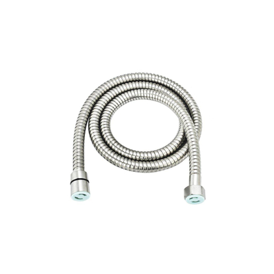 FugaFlow Eccelente Acces Inbouw Regendoucheset - thermostatisch - wandarm - 25cm hoofddouche - ronde handdouche - metalen doucheslang - geborsteld RVS PVD