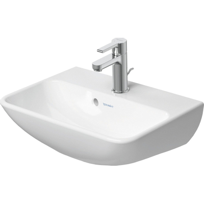 Duravit Me by starck Lave-mains - 45x15.5x32cm - sans trou de robinet - avec trop-plein - blanc