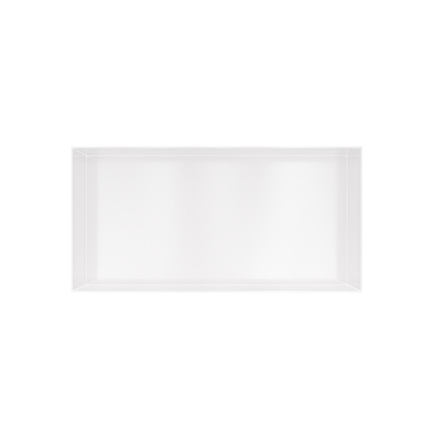 Hotbath &MORE Boîte encastrable ou niche encastrée 30x60x10cm sans cadre Mat blanc