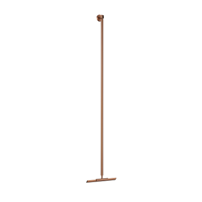 Fortifura Galeria Raclette de sol - 125cm - incl. support - brossé cuivre