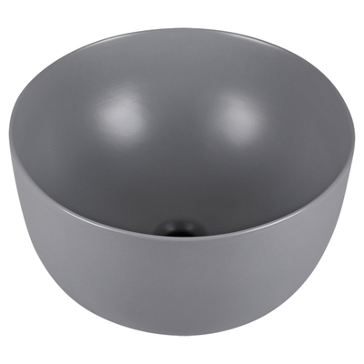 Differnz Tulip Vasque - 40x40x24cm - céramique - mat gris clair