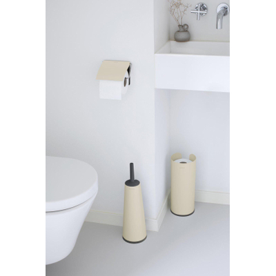 Brabantia ReNew Ensemble d'accessoires WC - en 3 parties - soft beige