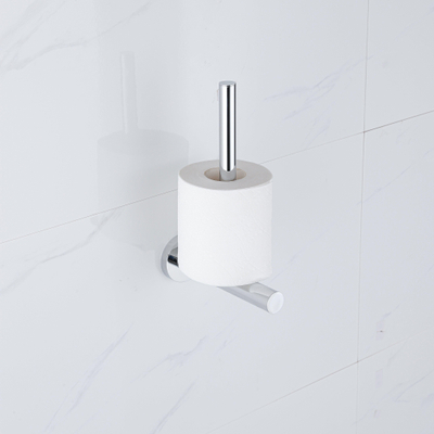 FugaFlow Eccelente Porte-rouleau de réserve - Forme en T - chrome