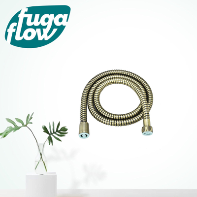 FugaFlow Eccelente Sobrado Badkamer doucheslang Metaal geborsteld messing PVD 150cm