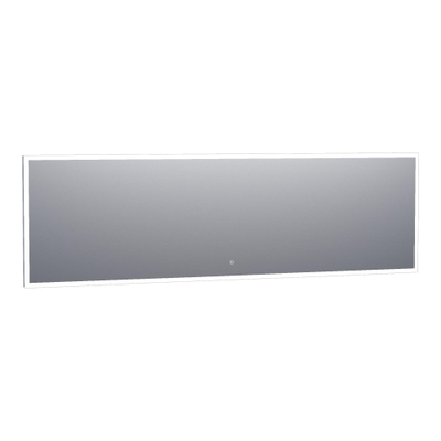 Saniclass Edge spiegel 240x70cm inclusief dimbare LED verlichting met touchscreen schakelaar