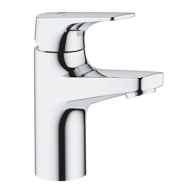 Grohe BauFlow Waterbesparende Wastafelkraan - S-Size - gladde body - chroom