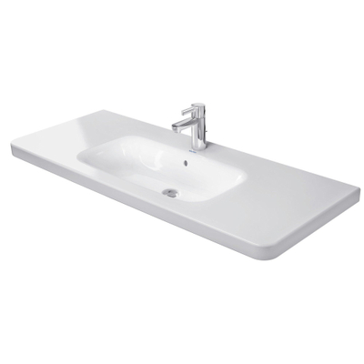 Duravit Durastyle Meubelwastafel - 120x48cm - met 1 kraangat - met overloop - wit