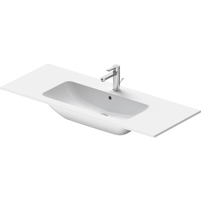 Duravit ME by Starck lavabo-meuble 123x49cm avec 1 trou de robinet avec trop-plein avec WonderGliss blanc
