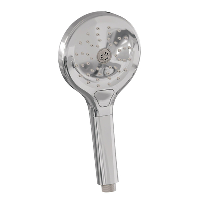 BRAUER Chrome Carving Thermostatische Regendouche inbouw - drukknoppen - SET 71 - 20cm hoofddouche - plafondarm - 3 standen handdouche - doucheslang - geïntegreerde glijstang - chroom