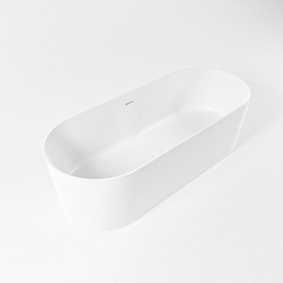 MONDIAZ NOBLE Baignoire autoportante - 180x75cm - talc