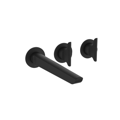 Crosswater Foile robinet de baignoire - 2 fonctions - sans élément encastré - noir mat