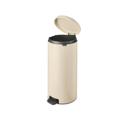 Brabantia NewIcon Pedaalemmer - 30 liter - kunststof binnenemmer - soft beige
