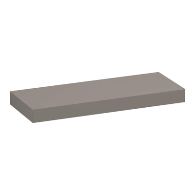 BRAUER Creek plateau supérieur suspendu - 120x50x10cm - taupe mat