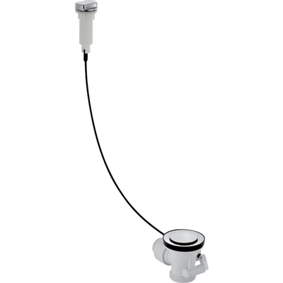 Geberit Afvoerplug - hoogte 0.8cm - messing chroom