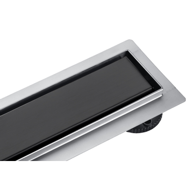 Fortifura Galeria grille réversible - 160cm - noir mat