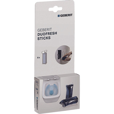 Geberit Pack Avantage comprenant DuoFresh Sticks 48 pièces & 2 bouteilles Aquaclean détartrant