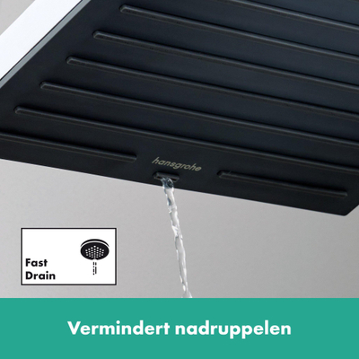 Hansgrohe Pulsify e Hoofddouche 260 - 2jet - ecosmart + - met wandaansluiting - chroom