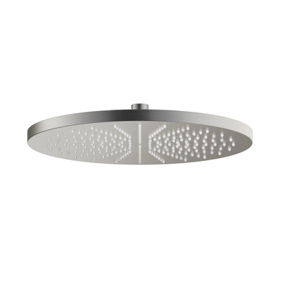 Hotbath Mate tête de douche 30cm ronde nickel brossé