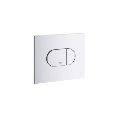 GROHE Arena Cosmopolitan plaque de commande WC horizontale blanche